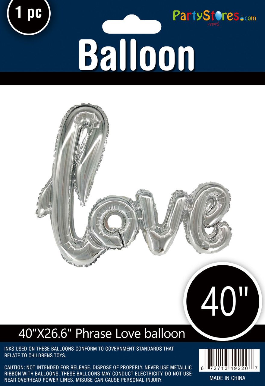 Love Script  Airfill Silver