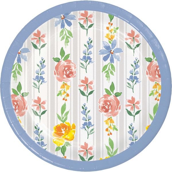 Spring Cottage - 7&quot; Dessert Plate 8 Ct
