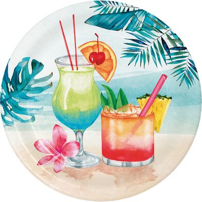 Summer Breeze - 9&quot; Luncheon Plates 8 Ct
