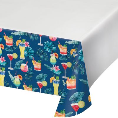 Summer Breeze -Paper Tablecover 54&quot; X 96&quot;