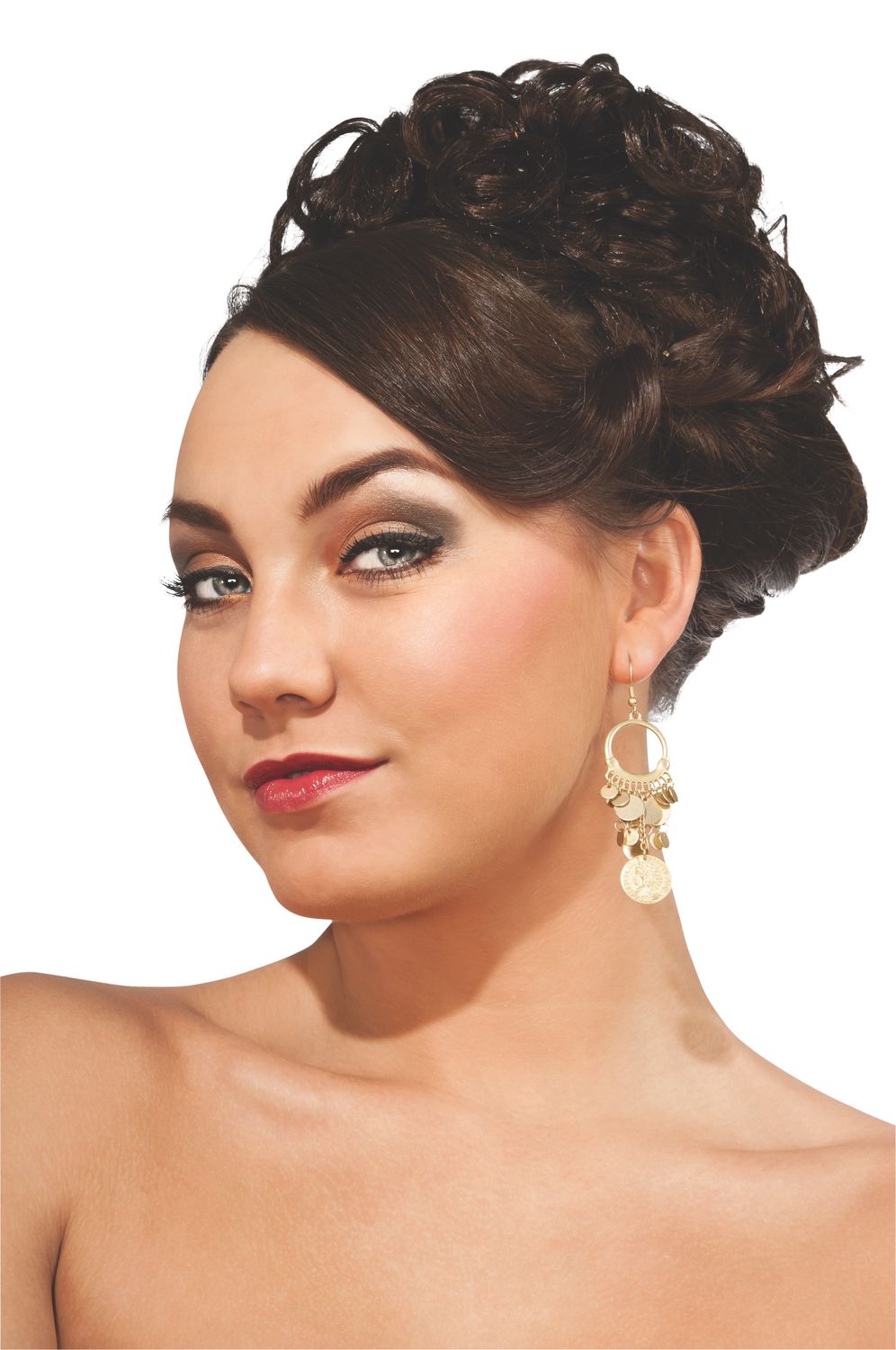 Gold Coins Earrings
