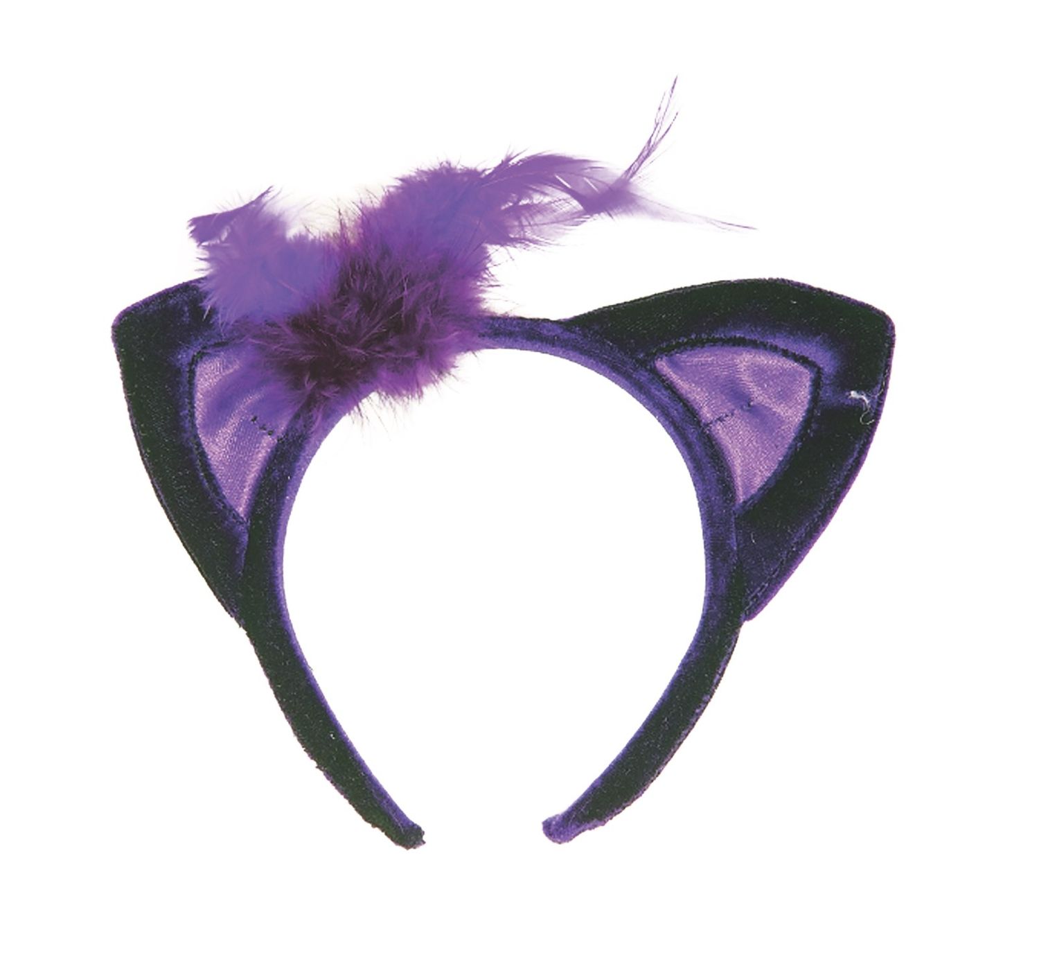 Cat Ears Velvet Purple