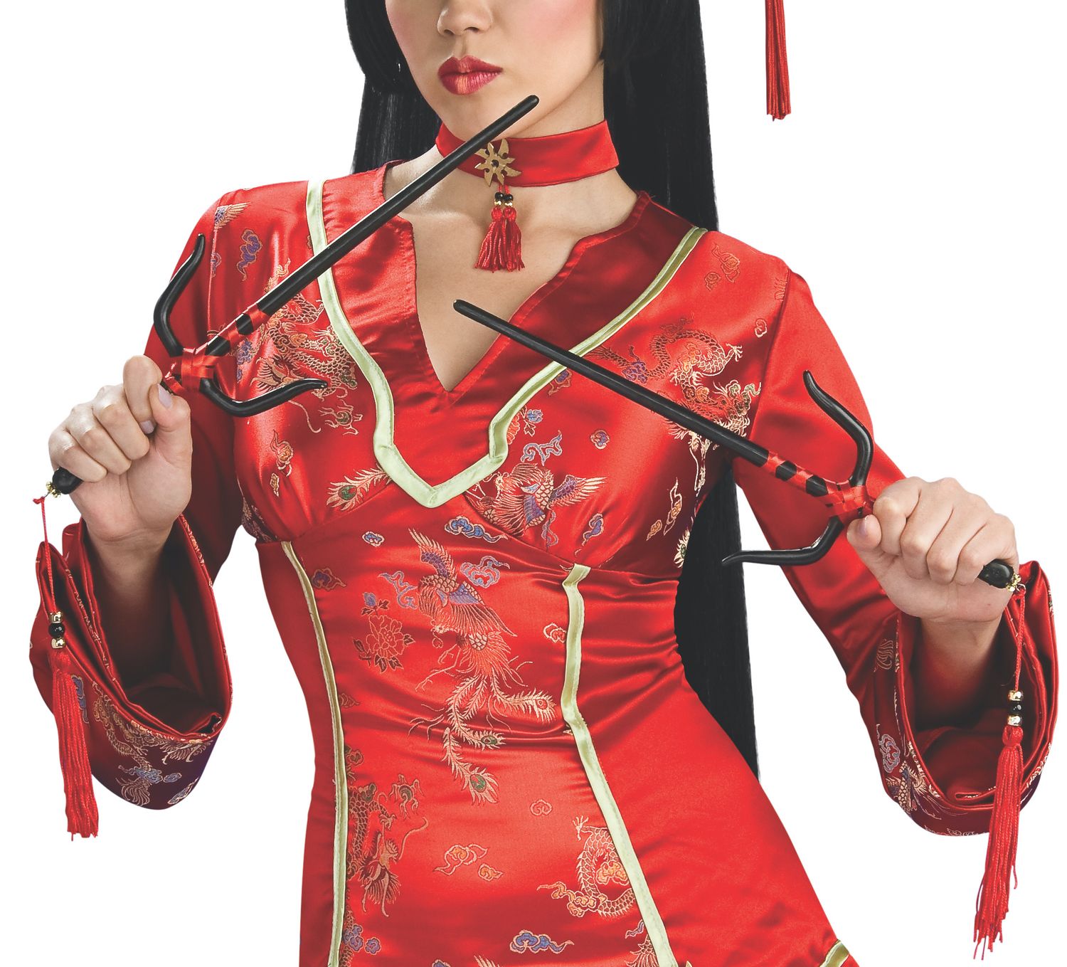 Geisha Tridens w/Gd Tassel