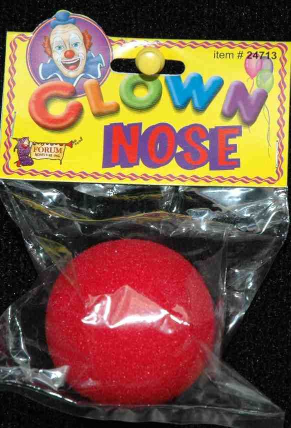 Red Foam Clown Nose