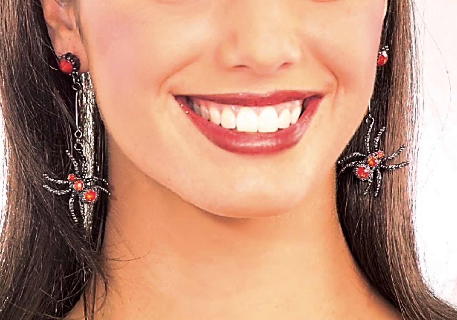 Red Spider Earrings