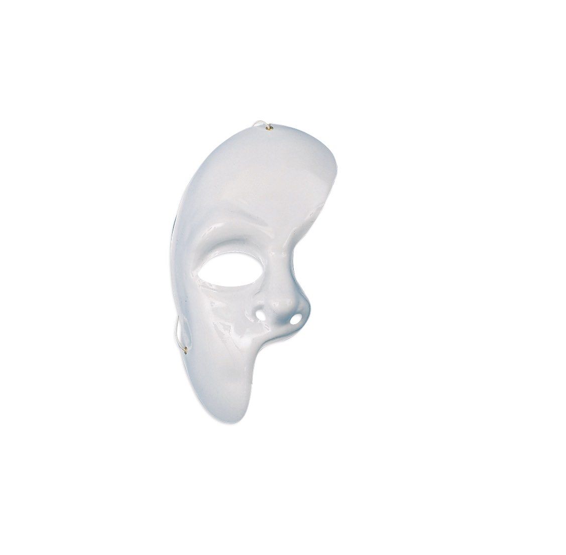 1/2 Mask - White