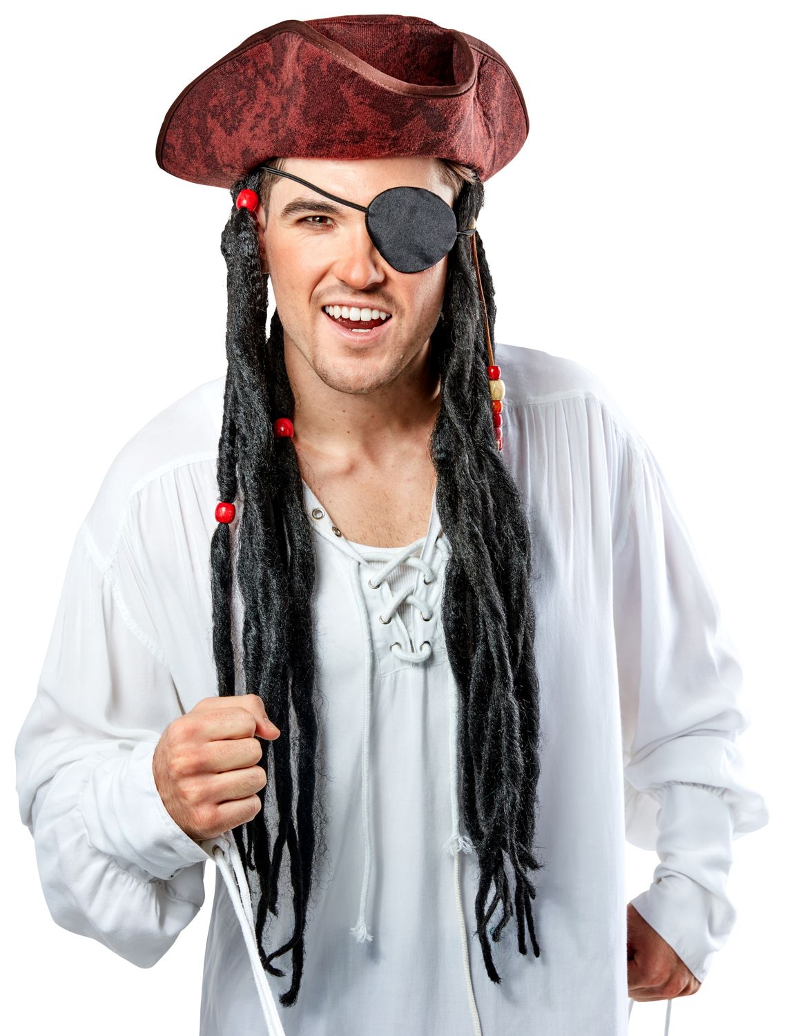 Caribbean Pirate Hat - Brown