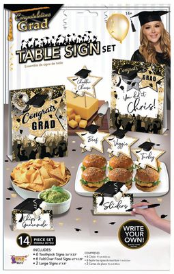 Graduation Buffet Decor Kit