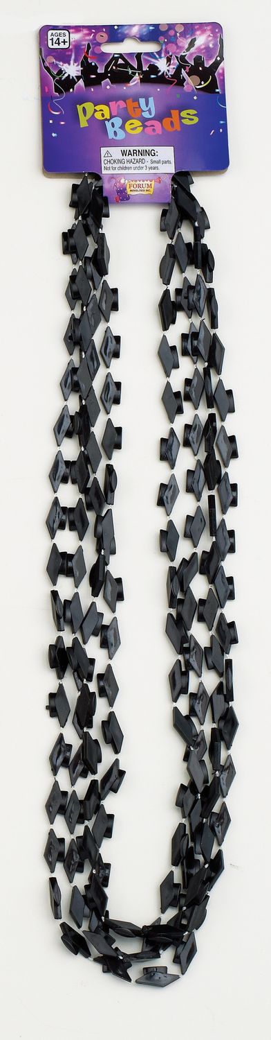 Graduation Beads - Black 4ct
