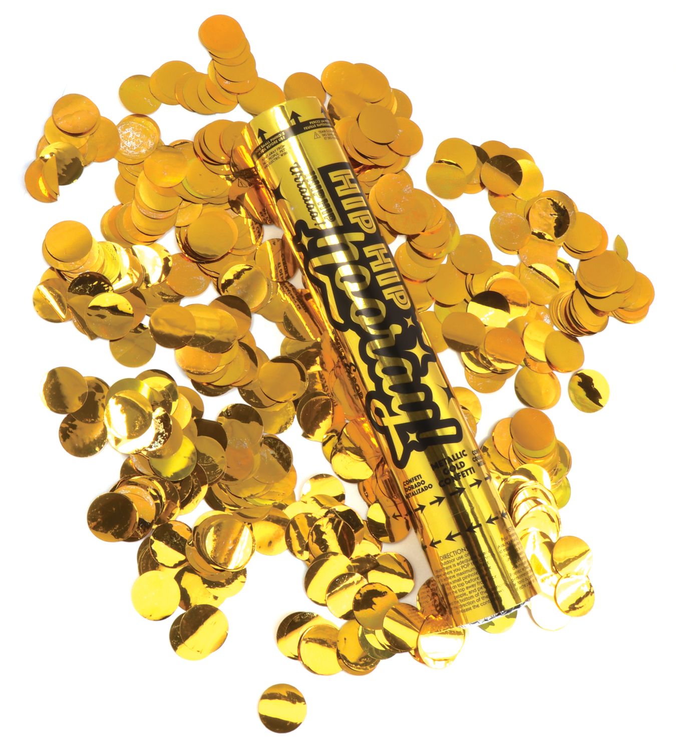 Confetti Cannon 12&quot;  - Gold