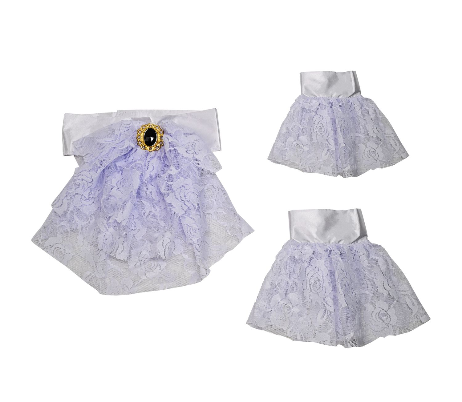Lace Jabot And Cuffs