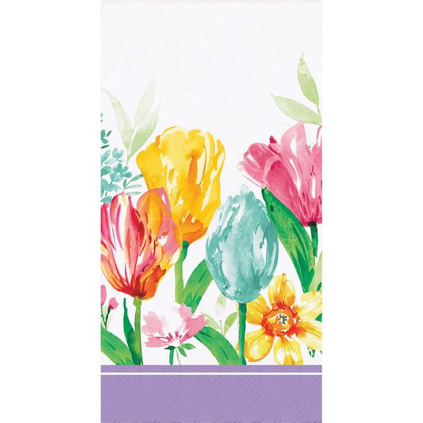 Beautiful Blooms - Guest Towel Napkins 16ct