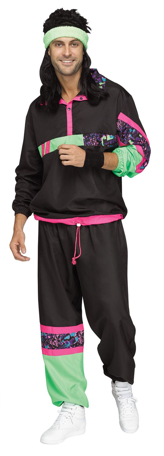80&#39;s Track Suit, Attribute: Mens, Size: One Size