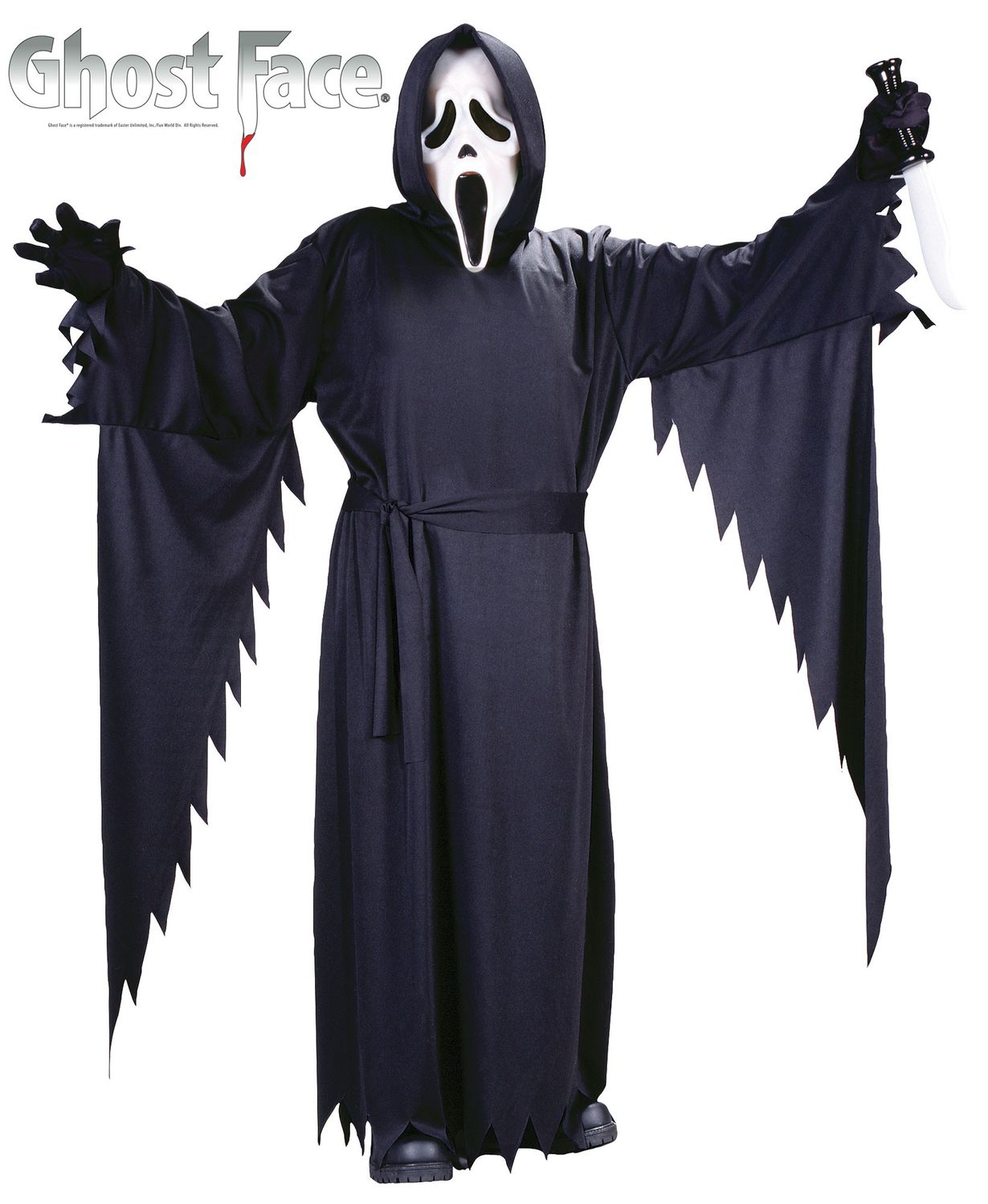 Ghost Face Scream 6 Teen One Size