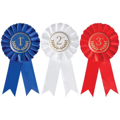 Award Ribbon - 3 Pack
