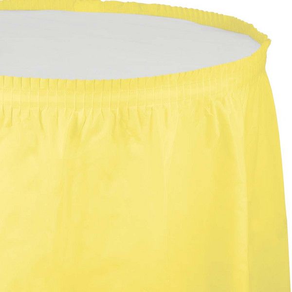 Plastic Tableskirt Mimosa 14&#39;