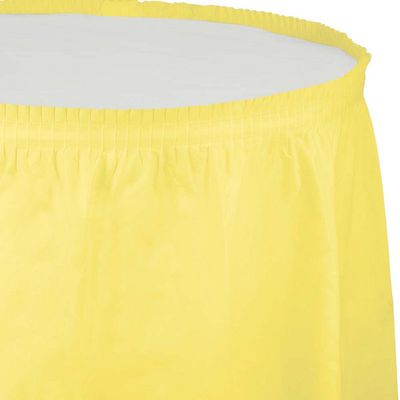 Plastic Tableskirt Mimosa 14&#39;