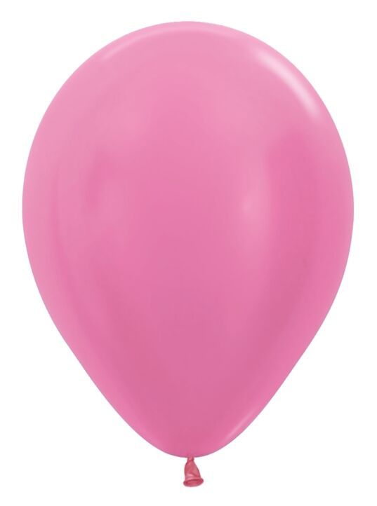 Pearl Fuchsia 5&quot; Latex - 100 Ct Bag