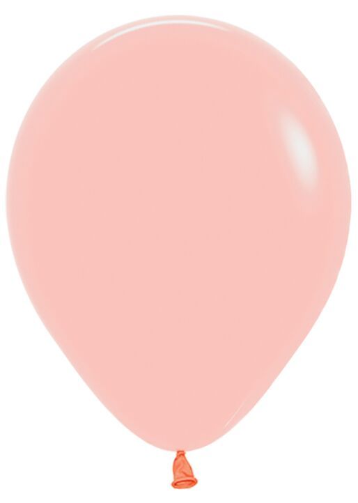 Pastel Matte Melon 5&quot; Latex - 100 Ct Bag