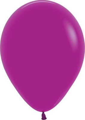 Deluxe Purple Orchid 5&quot; Latex - 100 Ct Bag
