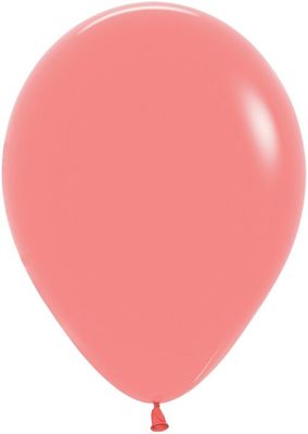 Deluxe Tropical Coral 5&quot; Latex - 100 Ct Bag