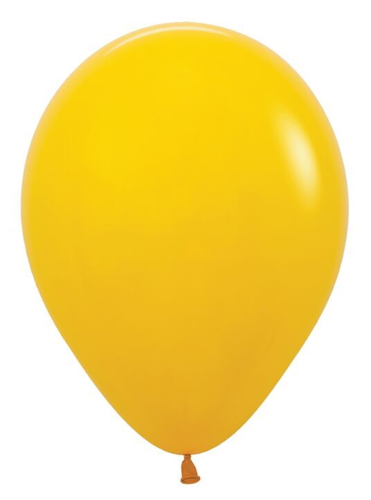 Deluxe Honey Yellow 5&quot; Latex - 100 Ct Bag
