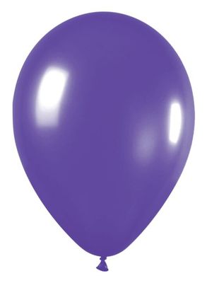 Fashion Violet 5&quot; Latex - 100 Ct Bag
