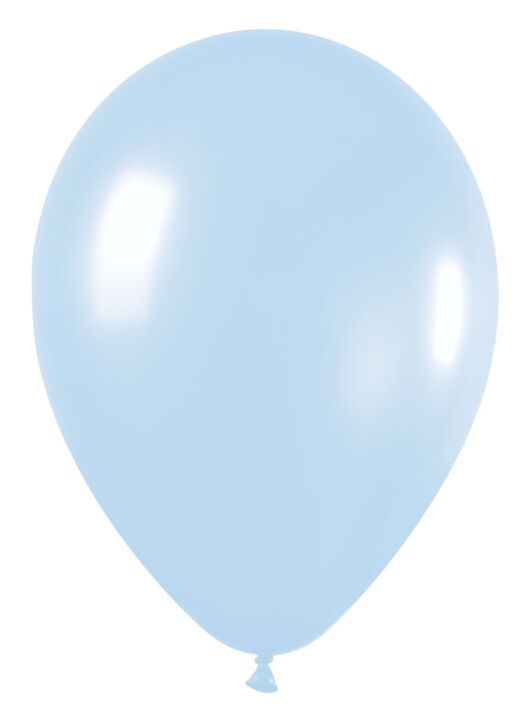 Pearl Blue 5&quot; Latex - 100 Ct Bag