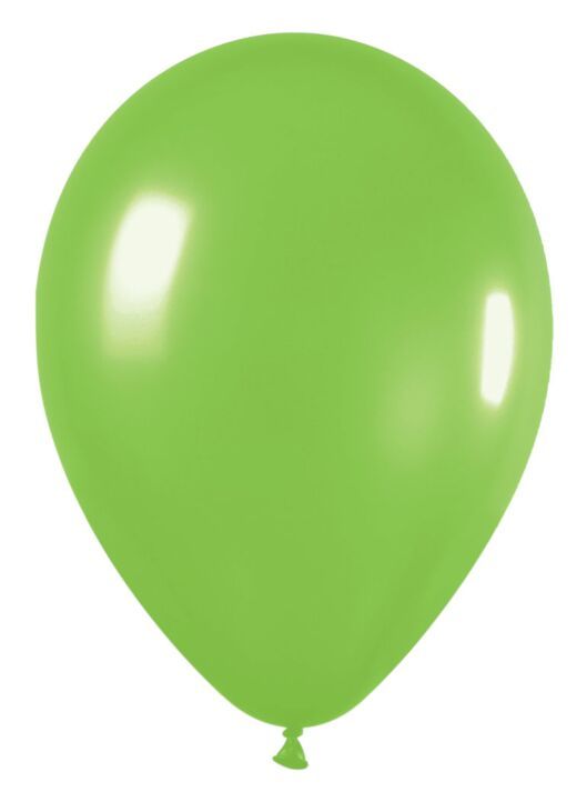 Deluxe Key Lime 5&quot; Latex - 100 Ct Bag