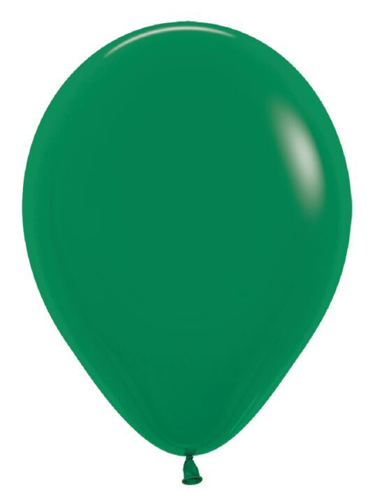 Fashion Forest Green 5&quot; Latex - 100 Ct Bag
