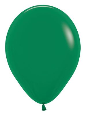 Fashion Forest Green 5&quot; Latex - 100 Ct Bag