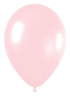 Pearl Pink 5&quot; Latex - 100 Ct Bag