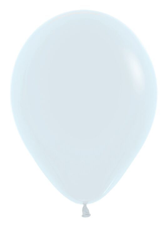 Fashion White 5&quot; Latex - 100 Ct Bag