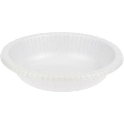 20 oz Paper Bowl White 20 Ct