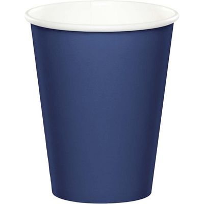9 oz Paper Cup Navy 24 Ct