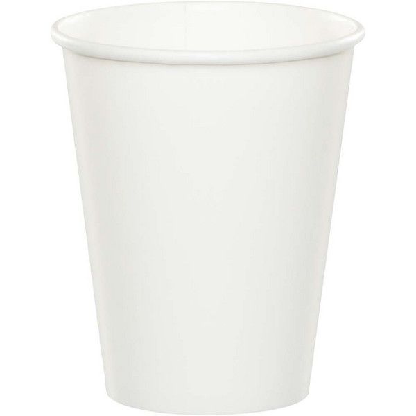 9 oz Paper Cup White 24 Ct