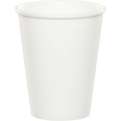 9 oz Paper Cup White 24 Ct