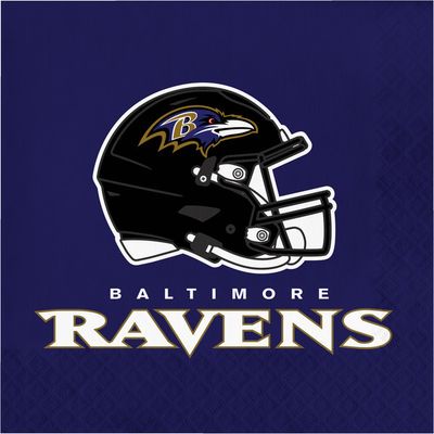 Baltimore Ravens - Luncheon Napkins 16 Ct