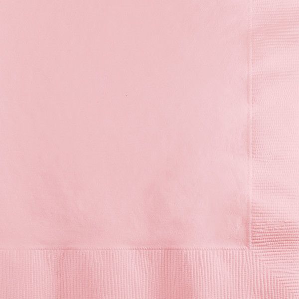 Beverage Napkin 2Ply Classic Pink 50 Ct
