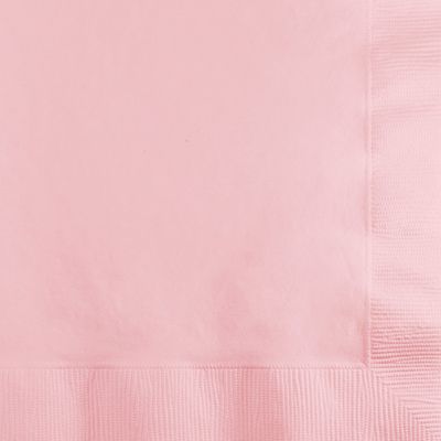 Beverage Napkin 2Ply Classic Pink 50 Ct