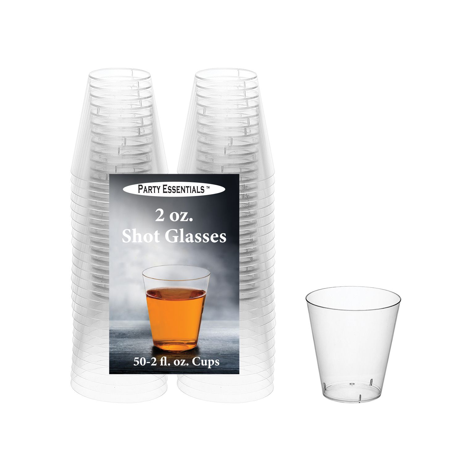 2oz Shot Glass - 50ct