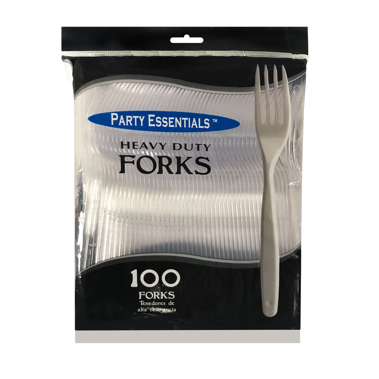 Heavy Duty Forks - Clear 100 Ct.