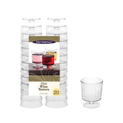 Mini Wine Taster 2 oz - Clear 20ct