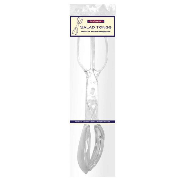 Salad Tong 11.5&quot; - Clear