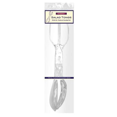 Salad Tong 11.5&quot; - Clear
