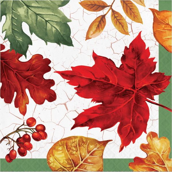 Autum Air - Luncheon Napkin 2 Ply 16 Ct
