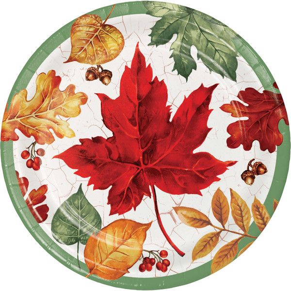 Autum Air - 7&quot; Dessert Plate 8 Ct