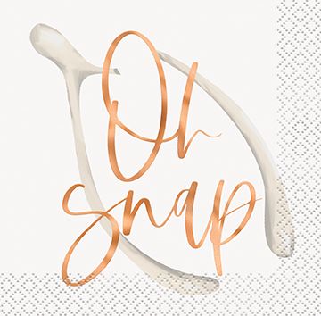 Modern Pastel Thanksgiving - Beverage Napkins 16ct