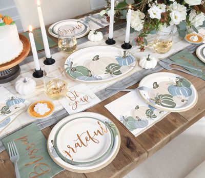 Modern Pastel Thanksgiving