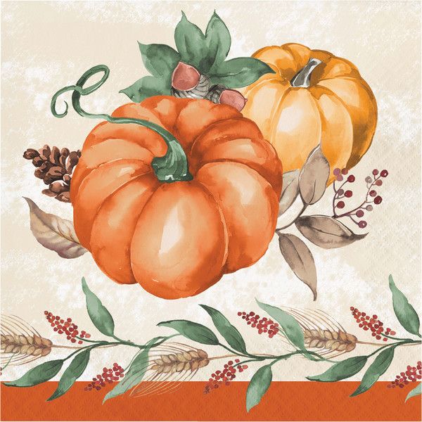 Harvest Delight - 7&quot; Dessert Plate 8 Ct